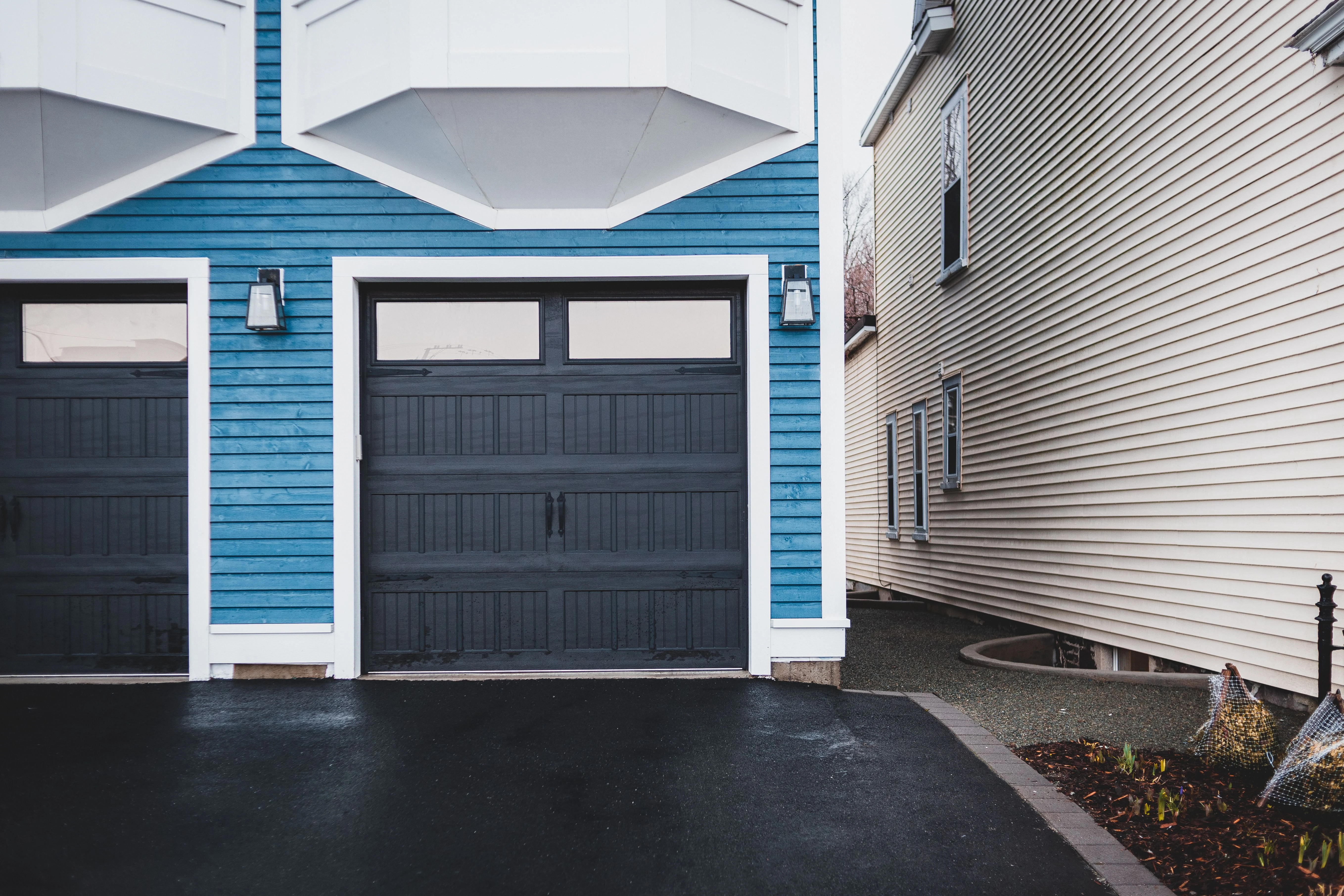 Residential garage door in Holmes Beach
