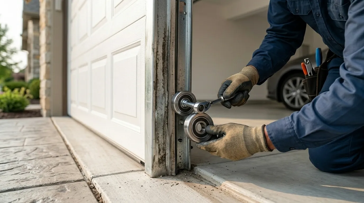 Roller Replacement for Palmetto Garage Doors in Bradenton