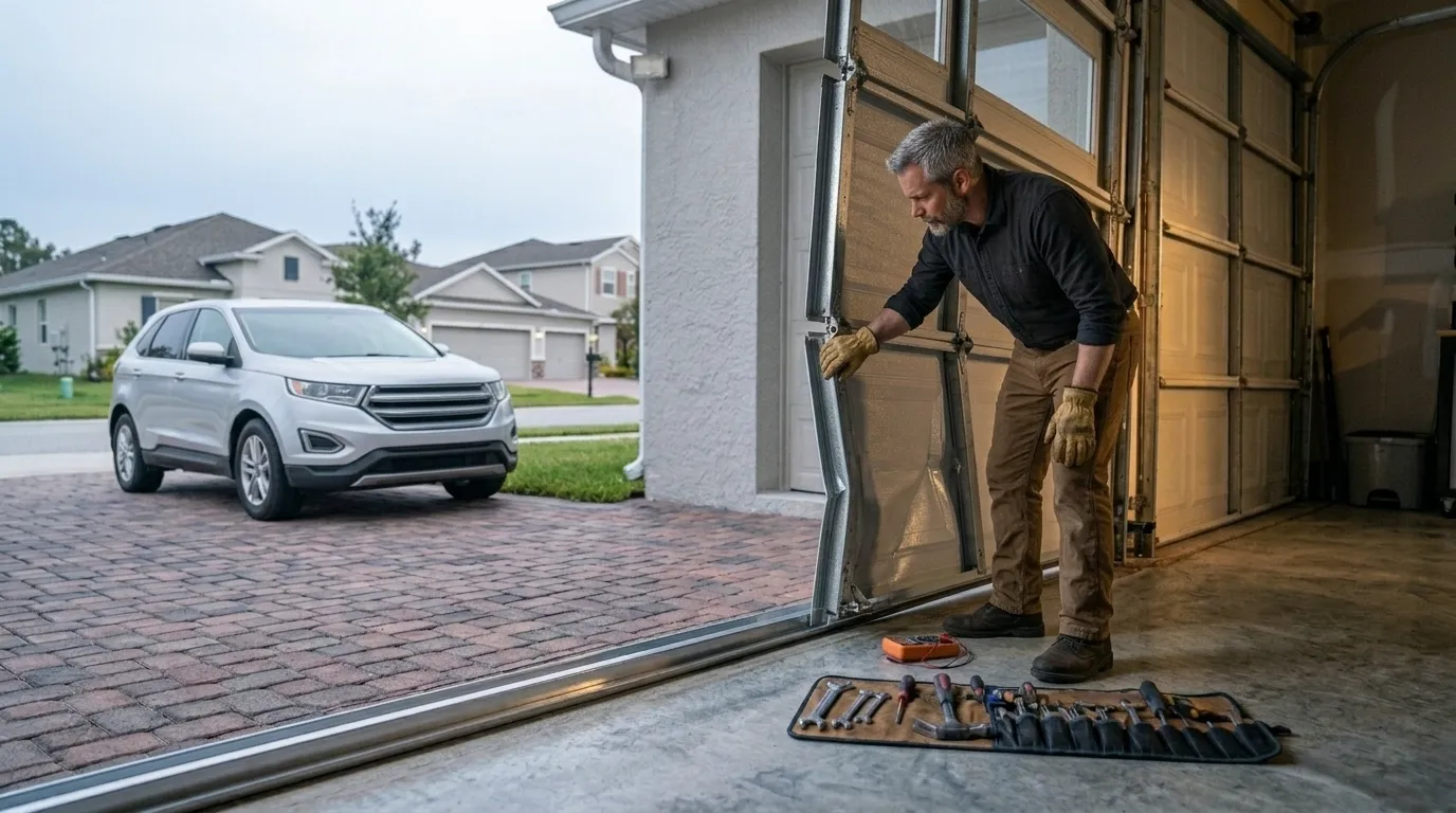 When a Mid-70s Holmes Beach Door Jumps Its Track in Bradenton